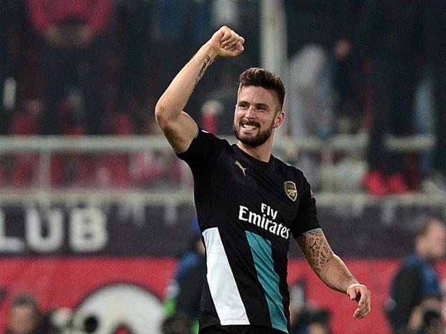 Will Olivier Giroud be celebrating another goal when Arsenal face Southampton?